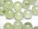 [Video] Prehnite AA++ Round 12mm Bracelet