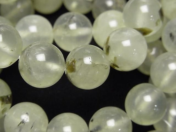 [Video] Prehnite AA+ Round 12mm Bracelet