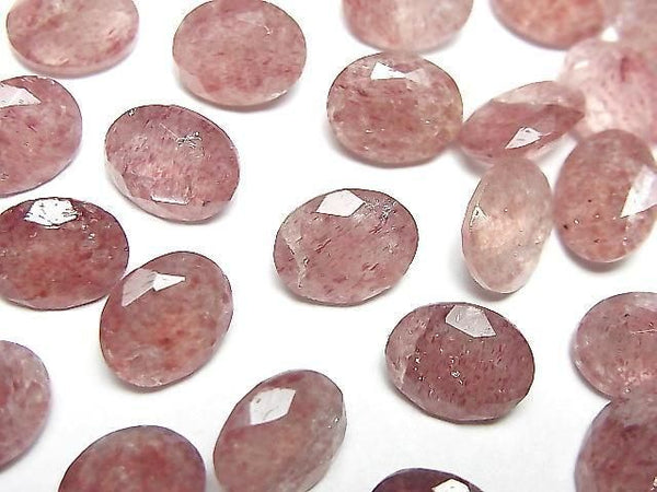[Video] High Quality Pink Epidote AA++ Loose Stone Oval Faceted 10x8mm 3pcs