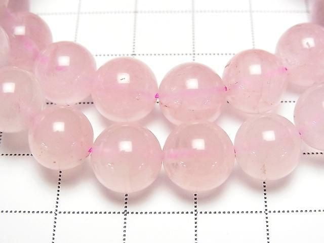 [Video] Rose Quartz AAA- Round 10mm Bracelet