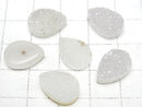 [Video] Druzy Agate Pear Shape Cabochon 14x10mm 3pcs