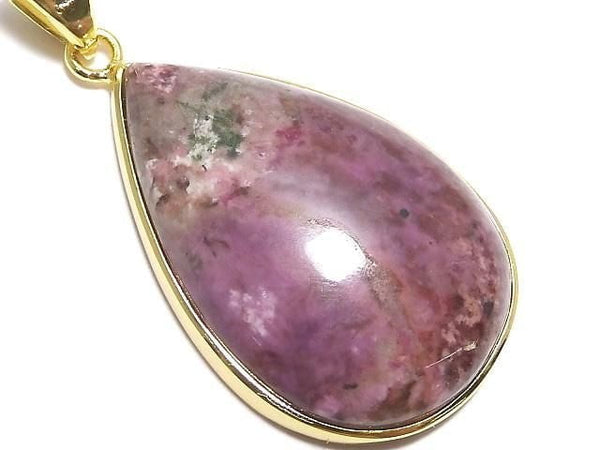 [Video][One of a kind] Cobalt Calcite Pendant 18KGP NO.29