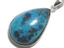 [Video][One of a kind] Chrysocolla AAA Pendant Silver925 NO.94