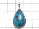 [Video][One of a kind] Chrysocolla AAA Pendant Silver925 NO.94