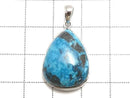 [Video][One of a kind] Chrysocolla AAA Pendant Silver925 NO.95