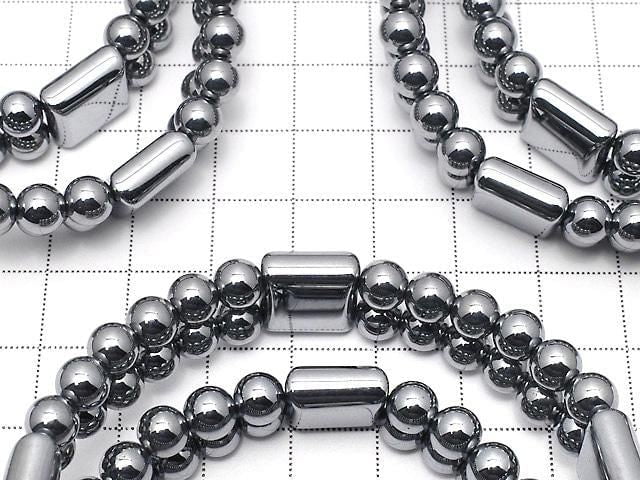 [Video] Terahertz 2-Hole Square 12x12x5.5mm & Round 6mm Bracelet