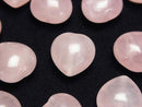 [Video] Rose Quartz AAA- Heart 16x16mm [Drilled Hole] 3pcs