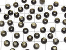 [Video] Golden Obsidian AAA Round Cabochon 6x6mm 5pcs