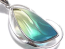 [Video][One of a kind] Blue Amber Pendant Silver925 NO.187