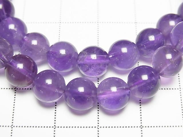 [Video] Amethyst AA++ Round 8mm Bracelet