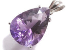 [Video][One of a kind] High Quality Amethyst AAA Faceted Pendant Silver925 NO.14