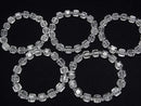 [Video] High Quality! Crystal AA++ Cube Shape 8mm & Round 4mm Bracelet