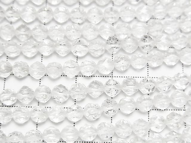 [Video] Crystal AA++ Star Faceted Round 5mm 1strand beads (approx. 15 inches/37 cm)