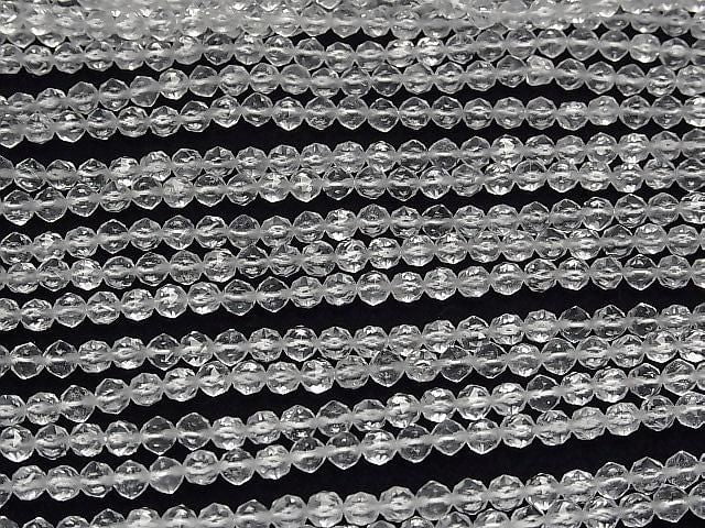 [Video] Crystal AA++ Star Faceted Round 5mm 1strand beads (approx. 15 inches/37 cm)