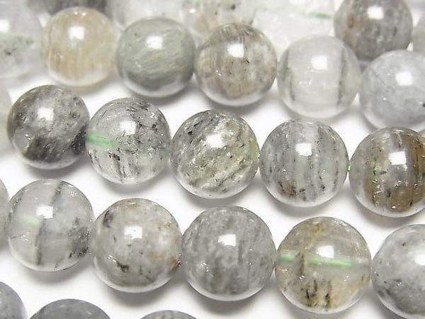 [Video] Garden Quartz AA+ Round 10mm half or 1strand beads (approx. 15 inches/36 cm)