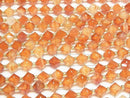[Video] High Quality! Mixed Carnelian Abacus Cut 8x8x8mm 1strand beads (approx. 15 inches/36 cm)