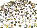 [Video] High Quality Multicolor Tourmaline AAA Loose Stone Round Faceted 3x3mm 20pcs
