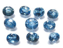 [Video][One of a Kind] High Quality Natural Blue Zircon AAA Loose Faceted Stone 10pcs Set No. 30
