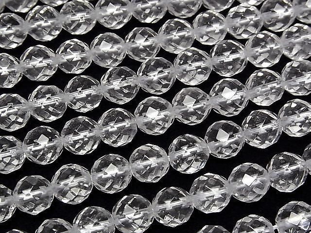 [Video] Crystal AAA 64 Faceted Round 8mm Half or 1 Strand Beads (approx. 15 inches/37 cm)