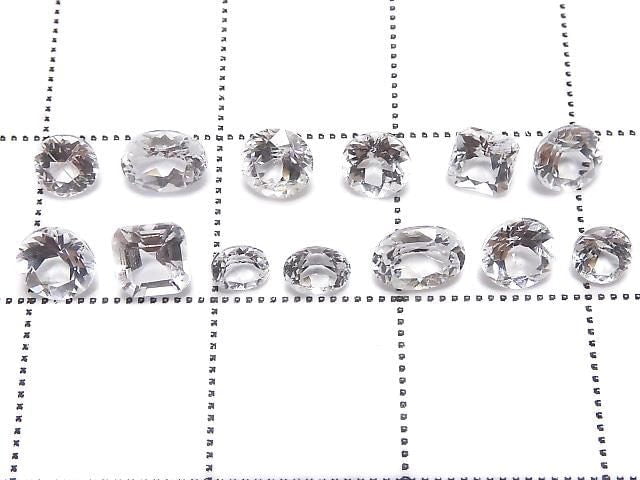 [Video][One of a Kind] Phenakite Loose Stone Faceted 13pcs Set No.6