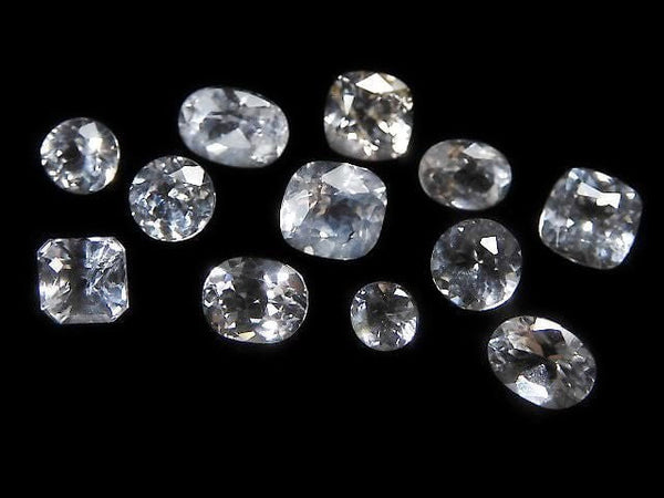 [Video][One of a Kind] Phenakite Loose Stone Faceted 12pcs Set No.7