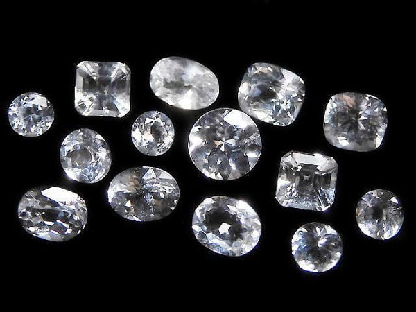 [Video][One of a Kind] Phenakite Loose Stone Faceted 14pcs Set No.8
