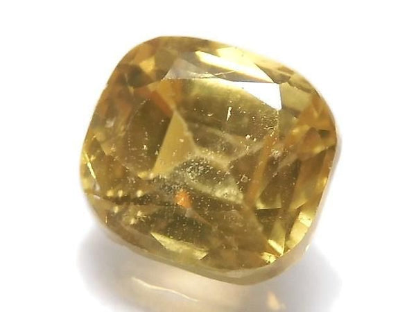 [Video][One of a kind] High Quality Scheelite Loose Stone Faceted 1pc NO.5
