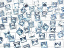 [Video] High Quality Sky Blue Topaz AAA Loose Stone Square Faceted 8x8mm 1pc