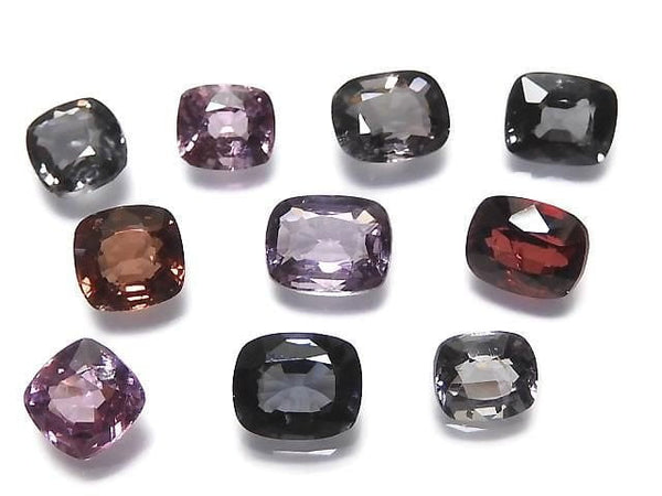 [Video][One of a Kind] High Quality Multicolor Spinel AAA- Loose Faceted Stone 10pcs Set No. 112