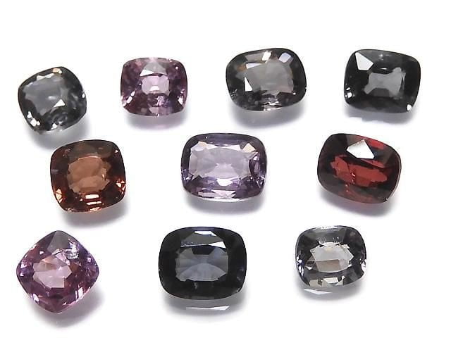 [Video][One of a Kind] High Quality Multicolor Spinel AAA- Loose Faceted Stone 10pcs Set No. 112