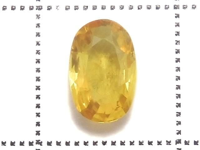 [Video][One of a Kind] High Quality Yellow Sapphire AAA Loose Faceted Stone 1pc NO.4