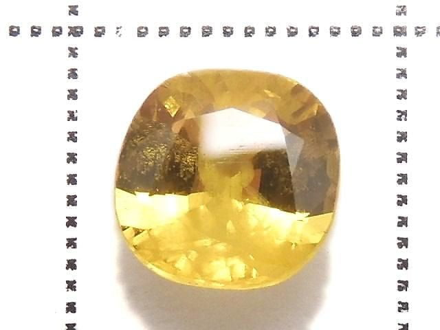 [Video][One of a Kind] High Quality Yellow Sapphire AAA Loose Faceted Stone 1pc NO.18