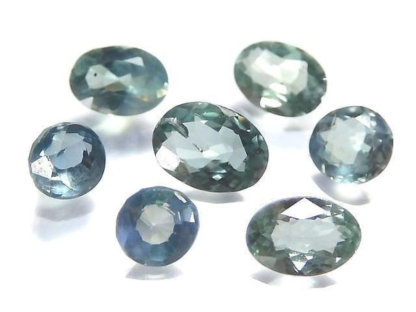 [Video][One of a Kind] High Quality Alexandrite Loose Stone Faceted 7pcs Set No.2