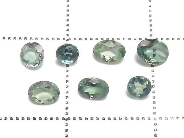 [Video][One of a Kind] High Quality Alexandrite Loose Stone Faceted 7pcs Set No.2