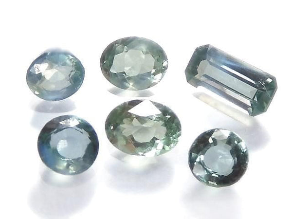 [Video][One of a Kind] High Quality Alexandrite Loose Stone Faceted 6pcs Set No.3