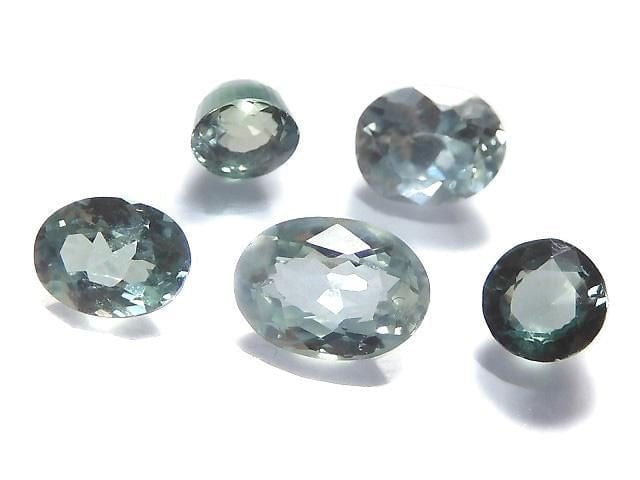 [Video][One of a Kind] High Quality Alexandrite Loose Stone Faceted 5pcs Set No.6