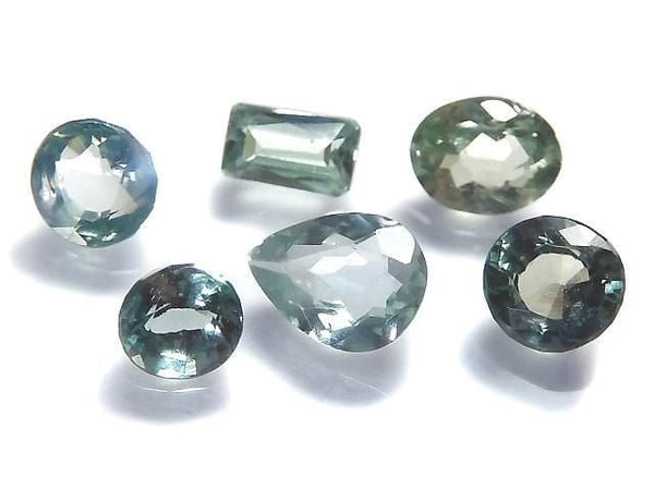 [Video][One of a Kind] High Quality Alexandrite Loose Stone Faceted 6pcs Set No.7