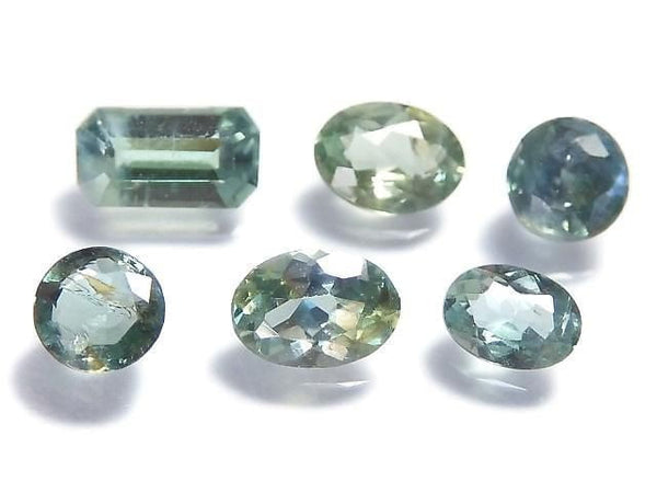 [Video][One of a Kind] High Quality Alexandrite Loose Stone Faceted 6pcs Set No.8