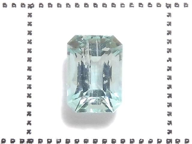 [Video][One of a kind] High Quality Green Beryl (Mint Beryl) Loose stone Faceted 1pc NO.10
