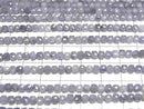 [Video] High Quality! Tanzanite AA Cube Shape 3.5x3.5x3.5mm half or 1strand beads (aprx.15inch/36cm)