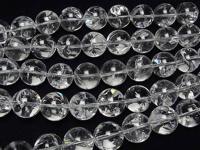 虹石英 AAA 圓珠 18mm 半串或 1 串珠（約 15 英寸/36 公分）