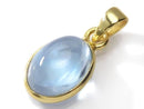 [Video][One of a kind] High Quality Sky Blue Topaz AAA Pendant 18KGP NO.156