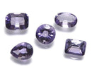 [Video][One of a Kind] High Quality Purple Scapolite Loose Stone Faceted 5pcs Set NO.50