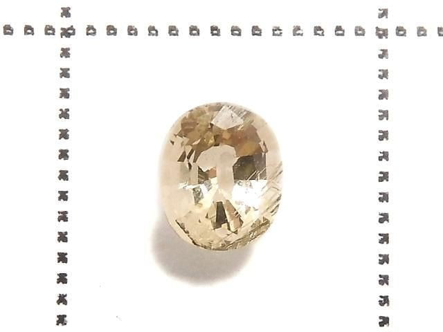 [Video][One of a Kind] High Quality Yellow Danburite Loose Stone Faceted 1pc NO.17