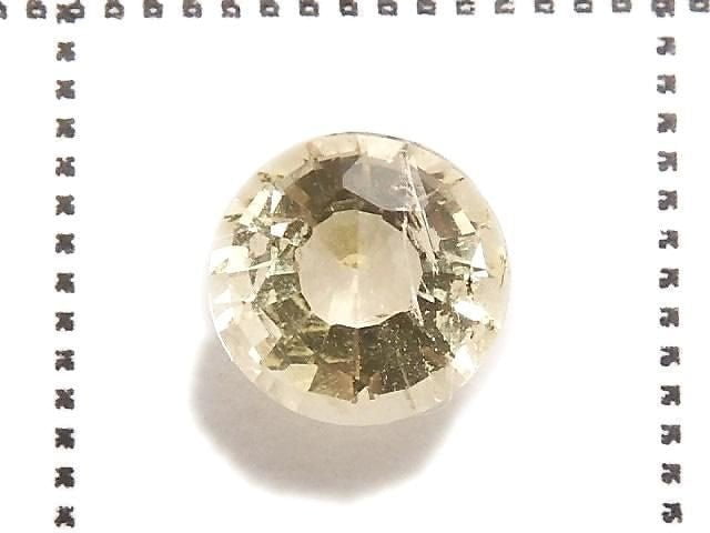 [Video][One of a Kind] High Quality Yellow Danburite Loose Stone Faceted 1pc NO.22