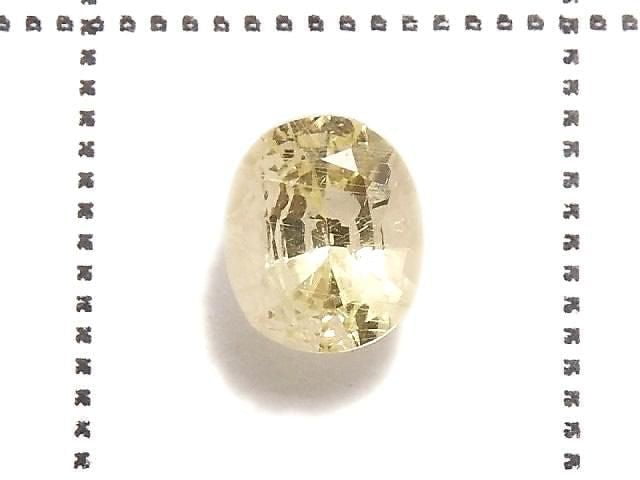 [Video][One of a Kind] High Quality Yellow Danburite Loose Stone Faceted 1pc NO.26