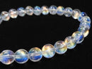 [Video][One of a kind] High Quality Andesine Labradorite AAAA Round 6mm Bracelet NO.103
