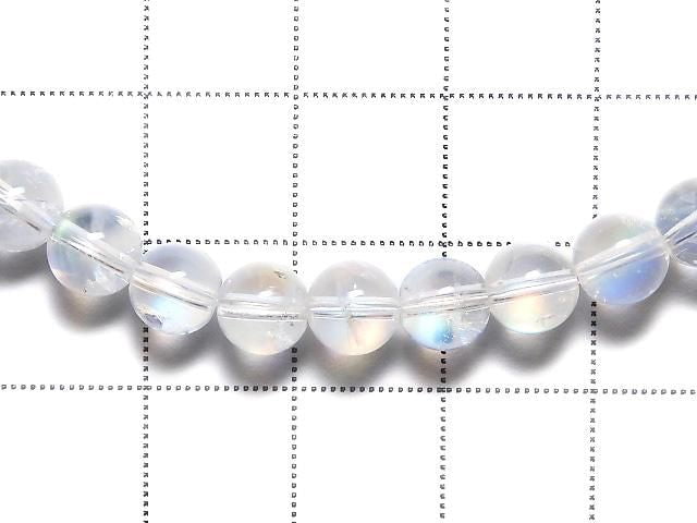 [Video][One of a kind] High Quality Andesine Labradorite AAAA Round 6mm Bracelet NO.103