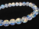 [Video][One of a kind] High Quality Andesine Labradorite AAAA Round 6mm Bracelet NO.105