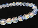 [Video][One of a kind] High Quality Andesine Labradorite AAAA Round 6.5mm Bracelet NO.107
